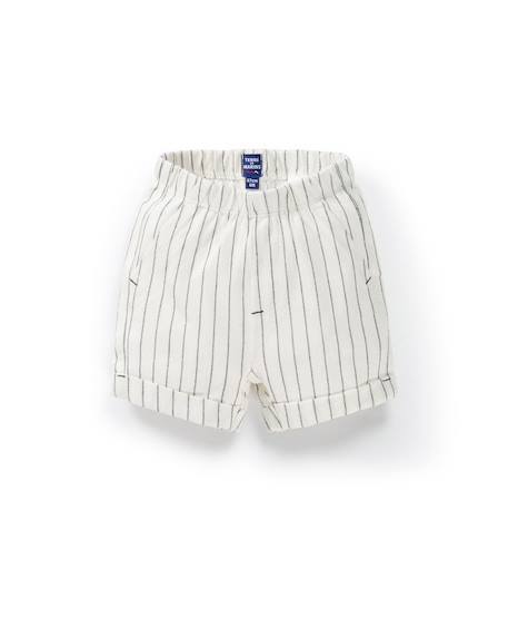 Ensemble short + haut 100% coton bébé garçon Bleu indigo 4 - vertbaudet enfant 