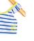 Maillot de bain fille Fond blanc raye bleu 3 - vertbaudet enfant 