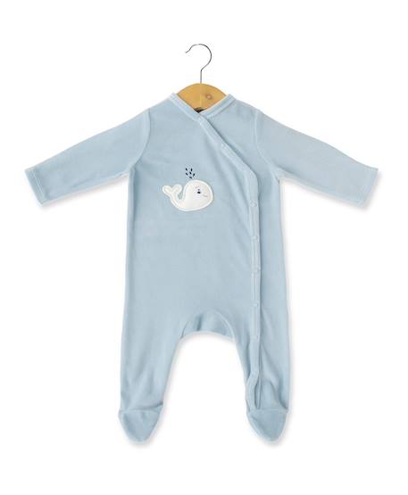 Ensemble bébé 3 pièces bébé garçon Bleu ciel 4 - vertbaudet enfant 