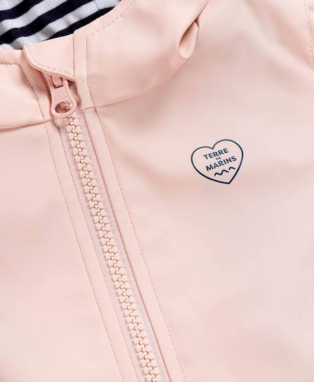 Ciré imperméable à capuche bébé fille Rose 3 - vertbaudet enfant 