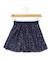 Jupe courte 100% coton fille Imprime indigo 3 - vertbaudet enfant 