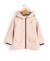 Ciré imperméable à capuche fille Rose poudre 3 - vertbaudet enfant 