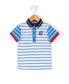 Garçon-T-shirt, polo, sous-pull-Polo manches courtes 100% coton garçon