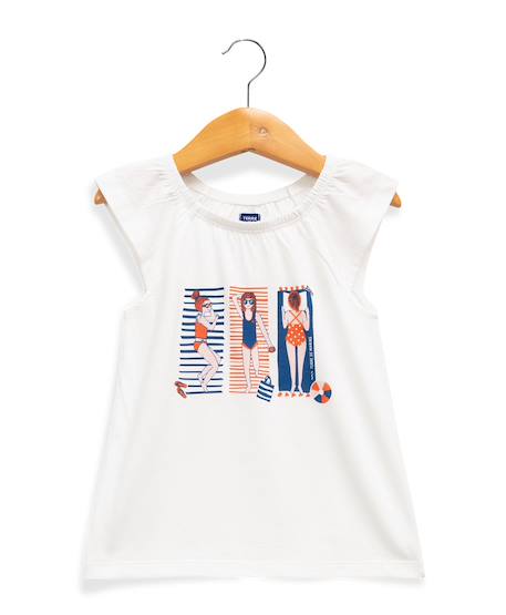 Fille-T-shirt, sous-pull-Debardeur 100% coton fille