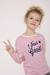 Mariniere manches longues 100% coton fille Fond blanc casse raye rose 1 - vertbaudet enfant 