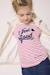 Mariniere manches longues 100% coton fille Fond blanc casse raye rose 4 - vertbaudet enfant 