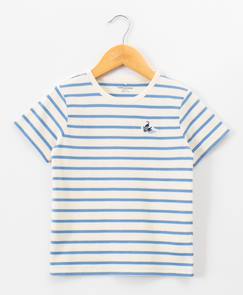 Garçon-T-shirt, polo, sous-pull-Mariniere manches courtes 100% coton garçon