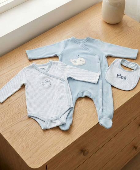 Bébé-Ensemble-Ensemble bébé 3 pièces bébé garçon