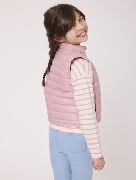Doudoune sans manches fille Rose 4 - vertbaudet enfant 