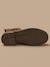 Boots chelsea cuir suédé fille Camel 4 - vertbaudet enfant 