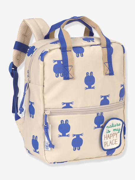Sac à dos enfant Square bleu+rose 1 - vertbaudet enfant 