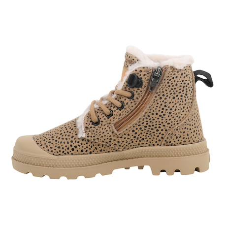 Bottines cuir Fille pampa zip wl Marron 2 - vertbaudet enfant 