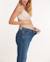 Jean de grossesse mom fit carrie gris Gris+Mid blue 11 - vertbaudet enfant 