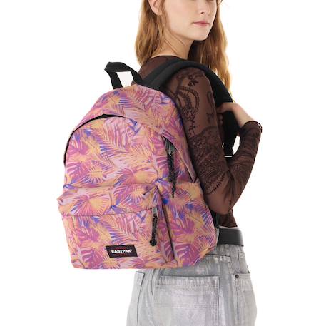 Sac a dos  padded pak'r Fleur navy+Fleur rose+Multi+Multicouleur brillant+Noir gris+Retro soft 24 - vertbaudet enfant 