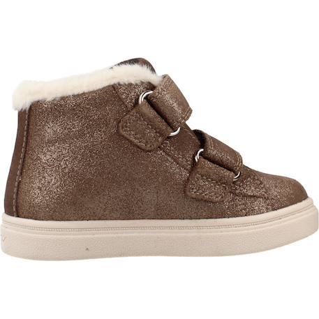Baskets fille à scratchs nashik wpf Marron+Violet 4 - vertbaudet enfant 