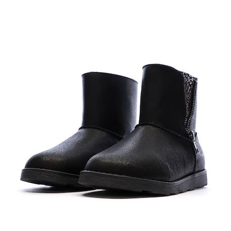 Boots enfant aldize Bordeaux+Marine+Noir 18 - vertbaudet enfant 