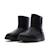 Boots enfant aldize Bordeaux+Marine+Noir 18 - vertbaudet enfant 