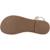 Sandales en cuir  à scratch Or multi 6 - vertbaudet enfant 