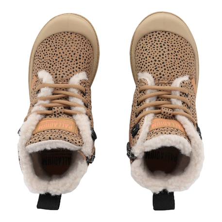 Bottines cuir Fille pampa zip wl Marron 3 - vertbaudet enfant 