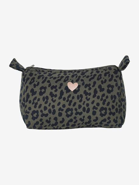 Sac à langer évolutif 24 ou 48h léopard personnalisable beige+kaki 14 - vertbaudet enfant 