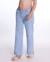 Jean de grossesse wide leg kelly mid Light blue+Mid blue 2 - vertbaudet enfant 