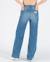 Jean de grossesse wide leg kelly mid Light blue+Mid blue 12 - vertbaudet enfant 