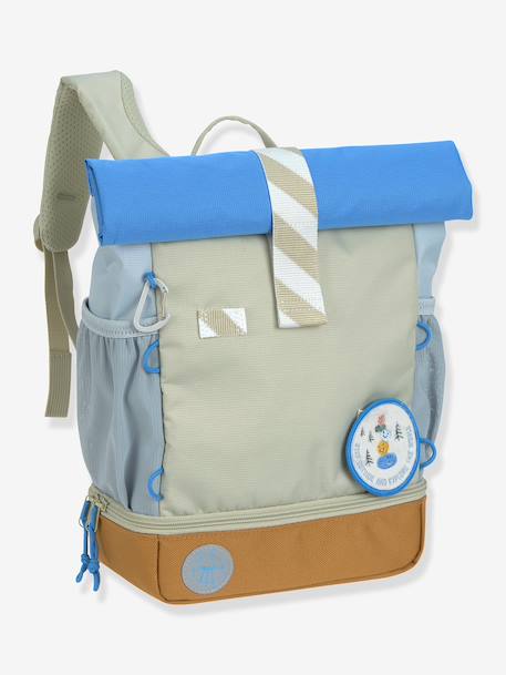 Sac à dos rolltop Sunny bleu+rose 1 - vertbaudet enfant 