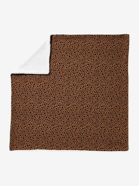 Couverture naissance en gaze de coton personnalisable beige 3 - vertbaudet enfant 