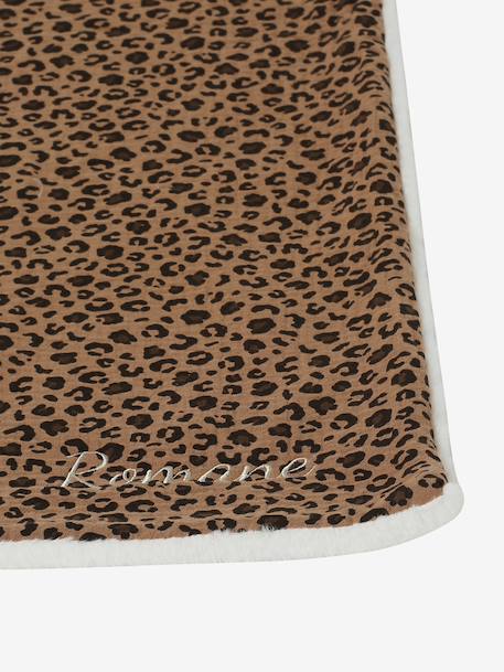 Couverture naissance en gaze de coton personnalisable beige 6 - vertbaudet enfant 