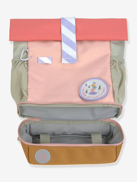 Sac à dos rolltop Sunny bleu+rose 15 - vertbaudet enfant 