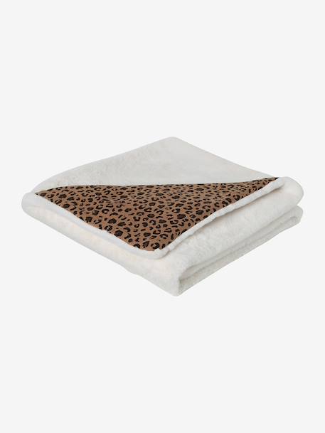 Couverture naissance en gaze de coton personnalisable beige 2 - vertbaudet enfant 