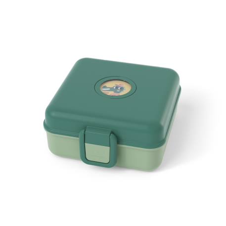Boite à sandwich et goûter 850ml snacky Bleu dino+Bleu infinity+Bleu wolf+Cannelle fox+Rose blush+Rose leopard+Vert forest+Vert raccoon 36 - vertbaudet enfant 