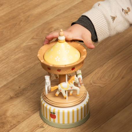 Carrousel pomme Marron 3 - vertbaudet enfant 