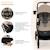 Poussette Kinderkraft YOXI réversible face ou dos route, pliage avec siège, roues increvables et accessoires inclus Beige+Gris+Noir+Vert 5 - vertbaudet enfant 