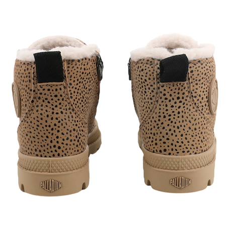 Bottines cuir Fille pampa zip wl Marron 4 - vertbaudet enfant 