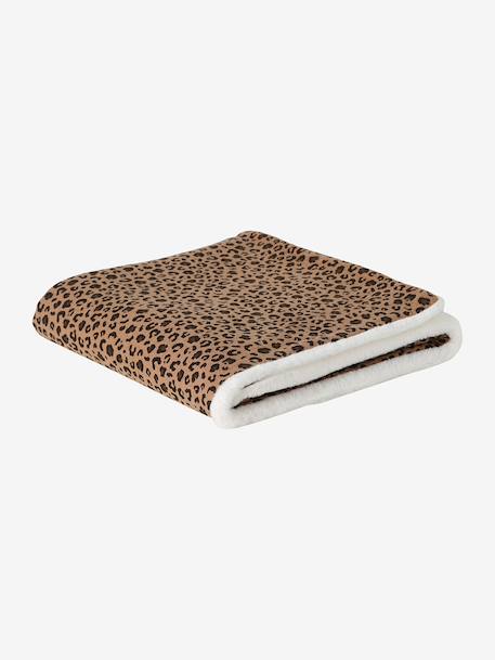 Couverture naissance en gaze de coton personnalisable beige 1 - vertbaudet enfant 
