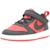 Baskets court borough low recraft – junior – lifestyle Rouge 4 - vertbaudet enfant 