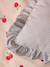 Coussin 'amour' imprimé vichy Vichy bleu+Vichy curry+Vichy vert 2 - vertbaudet enfant 