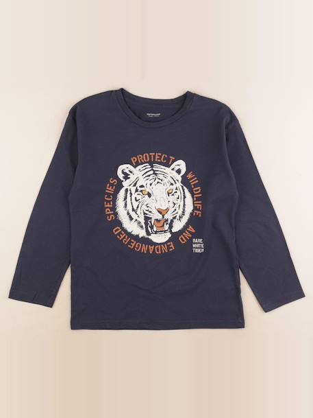Tee-shirt - 10 ans Bleu 1 - vertbaudet enfant 