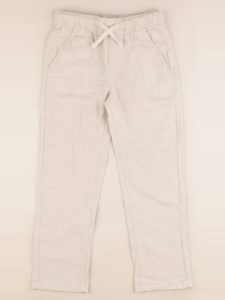 Pantalon - 6 ans Beige 1 - vertbaudet enfant 