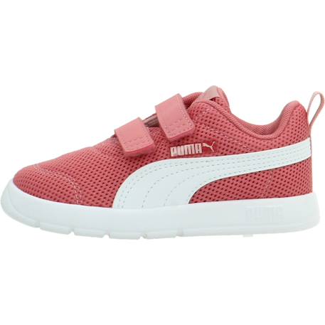 Basket fille à scratchs courtflex v3 mesh Rose pink 2 - vertbaudet enfant 