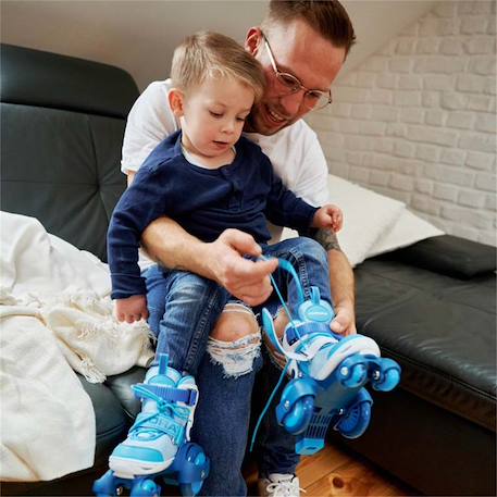 Roller skate my first quad Bleu 2 - vertbaudet enfant 
