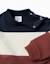 Sweat en coton avec bloc de couleurs Marron 4 - vertbaudet enfant 