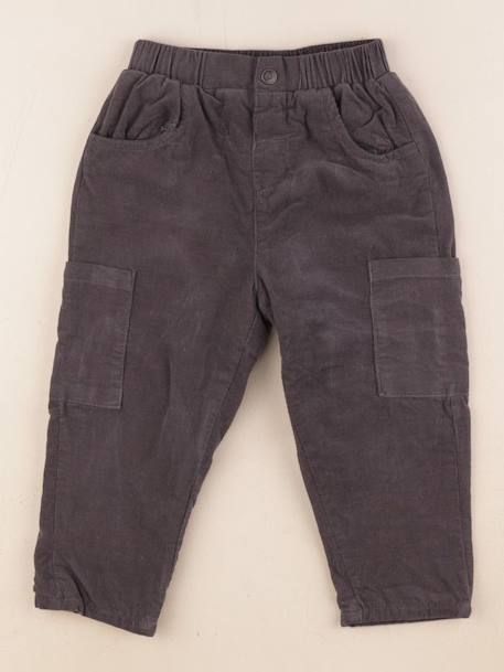 Pantalon - 24 mois Gris 1 - vertbaudet enfant 
