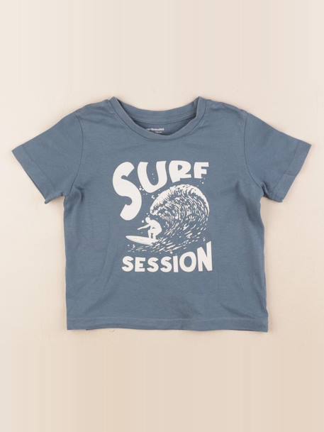 Tee-shirt - 4 ans Bleu 1 - vertbaudet enfant 