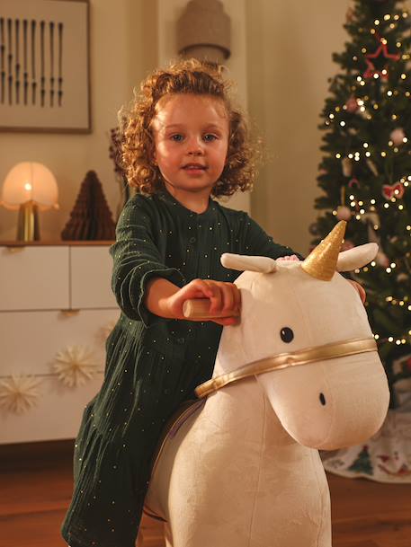 Cheval à roulettes en bois FSC® Grand cheval+Grande licorne+Petit cheval 11 - vertbaudet enfant 