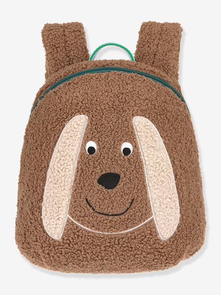 Sac à dos Tiny Team marron+rose 1 - vertbaudet enfant 