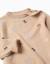 Pull en maille avec lettres brodées Beige 3 - vertbaudet enfant 