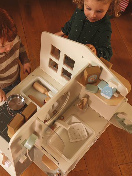 Mon premier studio 360° en bois FSC® écru 20 - vertbaudet enfant 
