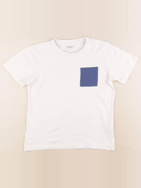 Tee-shirt - 10 ans Blanc 1 - vertbaudet enfant 